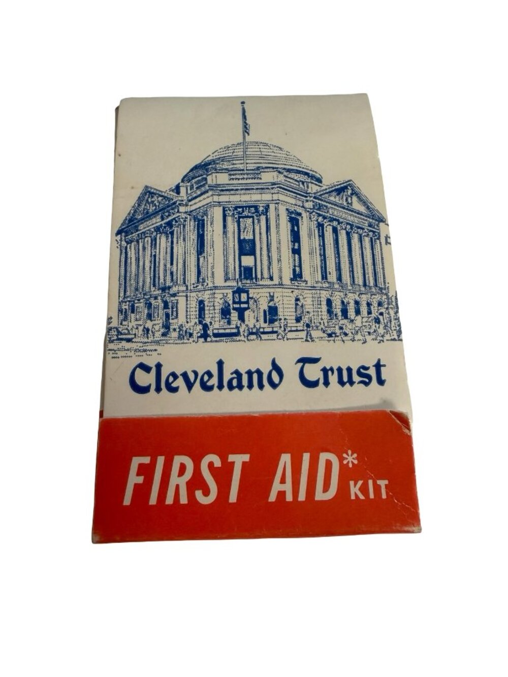 Vintage Cleveland Trust First Aid Kit Cleveland Ohio Bank Advertising 1950s
